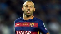 Barcelona's Javier Mascherano.