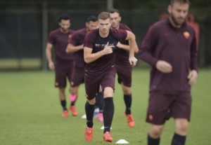 BIG-dzeko-allenamento-trigoria